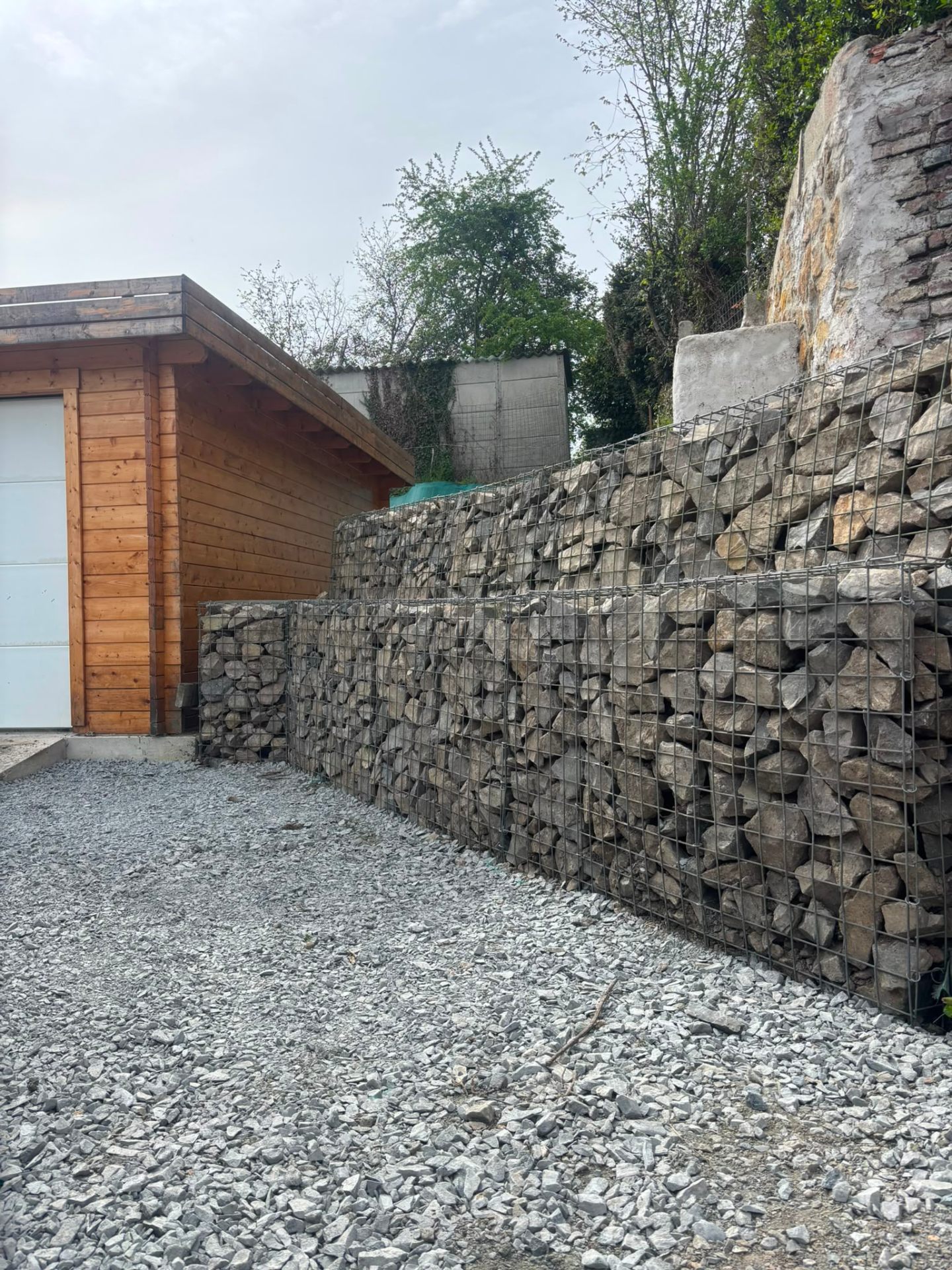 Mur gabion sur mesure